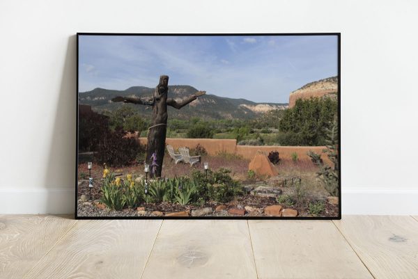 St. Francis Overlooking Desert Canyon