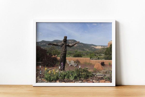 St. Francis Overlooking Desert Canyon