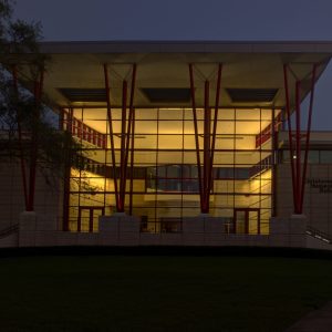 Building on Florida Southern Campus in the Early Morning